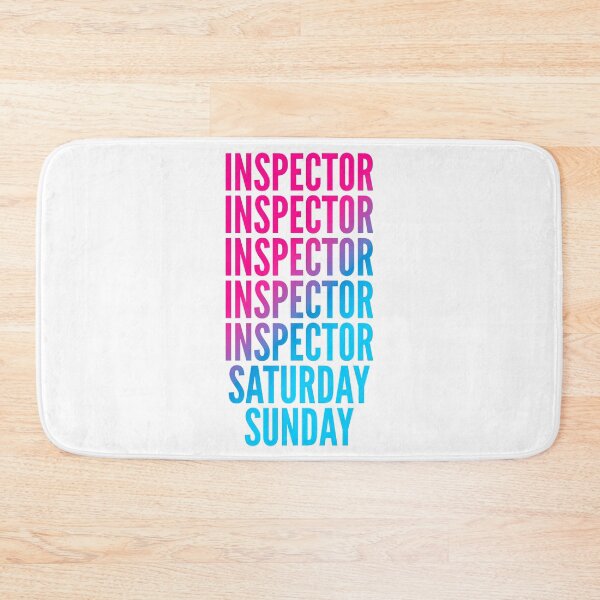 Item preview, Inspector work week for Inspectors designed and sold by SVPOD.