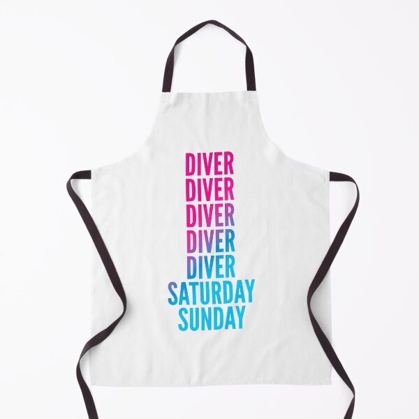 Item preview, Diver work week for Divers designed and sold by SVPOD.