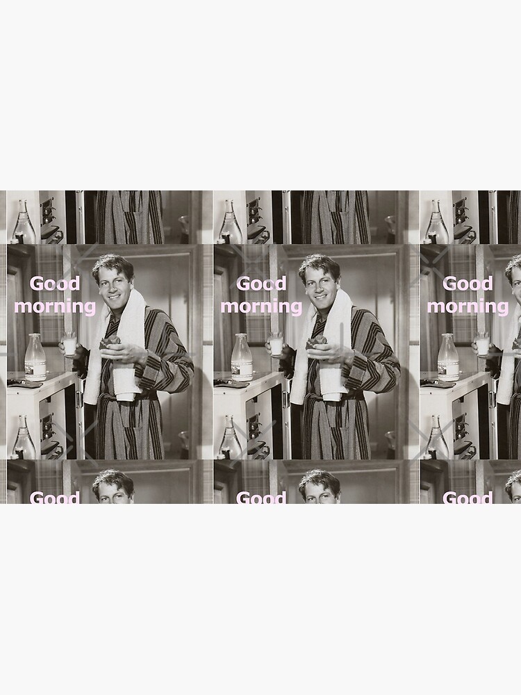 Thumbnail 6 of 6, Coffee Mug, Classic movies Joel McCrea good morning mug designed and sold by alcglobalmedia.