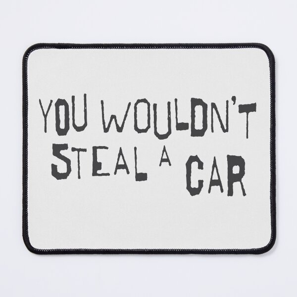 Item preview, You Wouldn't Steal A Car (Black) designed and sold by KaidanCosmos.