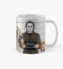 Horror Collage Funny Killer Mugshot Mug