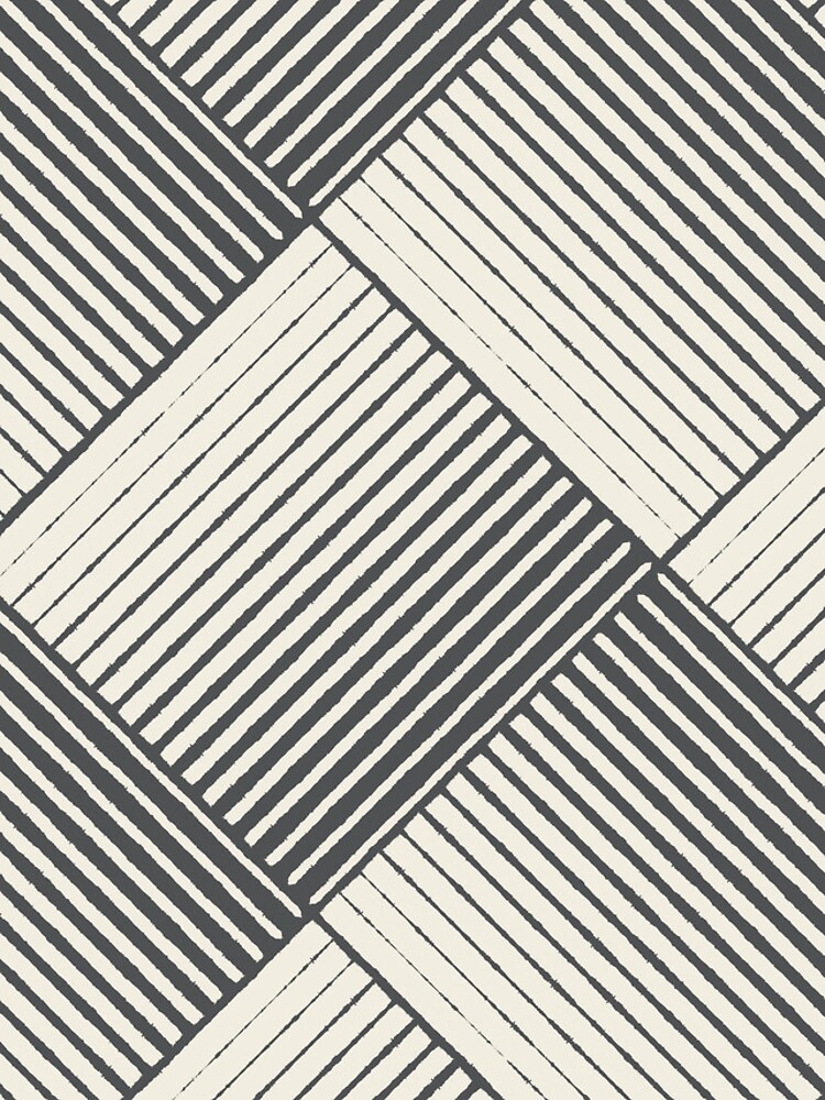 Imagen 4 de 4, Funda de iPhone con la obra Dark Gray Cream Square Mosaic Stripe Pattern Pairs 2023 Color of the Year Blank Canvas D_C-003, diseñada y vendida por ColorOfTheYears.