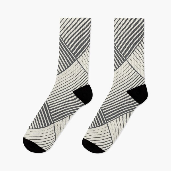 Artikelvorschau, Dark Gray Cream Square Mosaic Stripe Pattern Pairs 2023 Color of the Year Blank Canvas D_C-003 entworfen und verkauft von ColorOfTheYears.