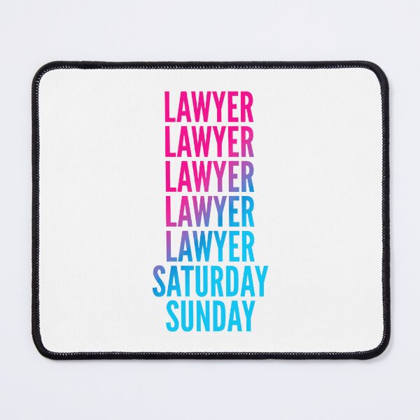 Item preview, Lawyer work week for Lawyers designed and sold by SVPOD.