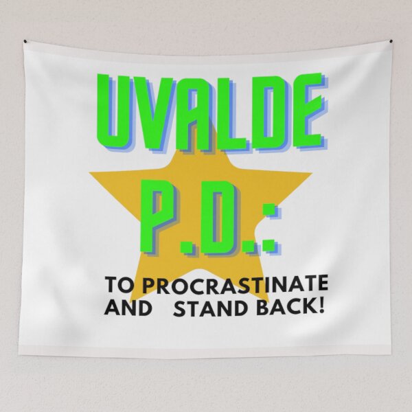 Item preview, UVALDE P.D. designed and sold by Radicomics.