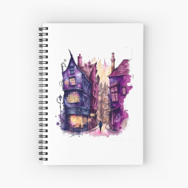 Artikel-Vorschau von Die Gasse - Aquarellkunst - Fantasy - Harry, designt und verkauft von Fenay Designs.