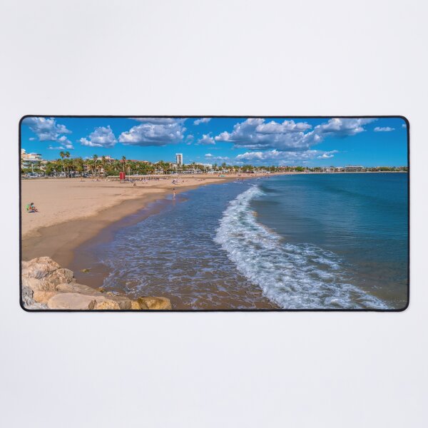 Item preview, Cambrils Beach Spain Platja Costa Dorada Catalonia Golden Coast designed and sold by acceleratorhams.