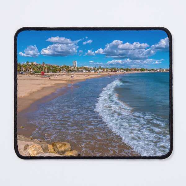 Item preview, Cambrils Beach Spain Platja Costa Dorada Catalonia Golden Coast designed and sold by acceleratorhams.