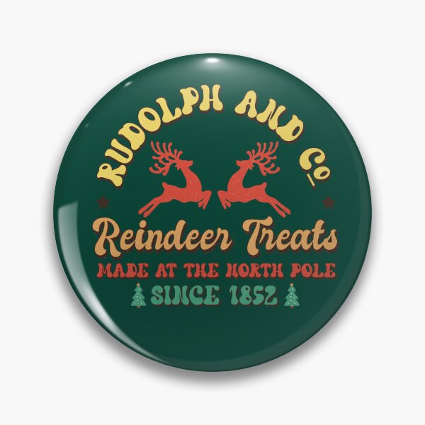 Artikelvorschau, Rudolph und Co Retro-Weihnachts-Vintage-Designs entworfen und verkauft von ArtfulGiftShop.