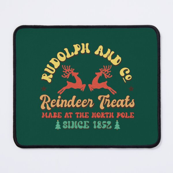 Item preview, Rudolph and co retro Christmas vintage designs designed and sold by ArtfulGiftShop.