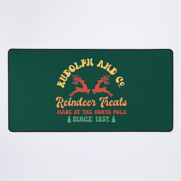 Item preview, Rudolph and co retro Christmas vintage designs designed and sold by ArtfulGiftShop.