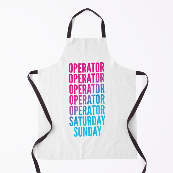 Item preview, Operator work week for Operators designed and sold by SVPOD.