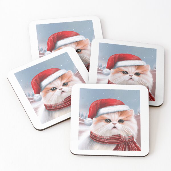 Item preview, Persian Cat- Funny Christmas Kitty  designed and sold by DigitalEffects.