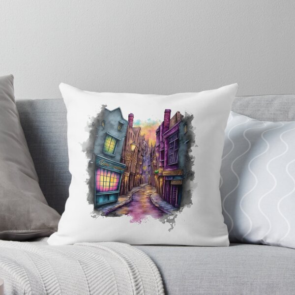 Item preview, The Alley II - Watercolor Art - Fantasy - Harry designed and sold by Fenay Designs.