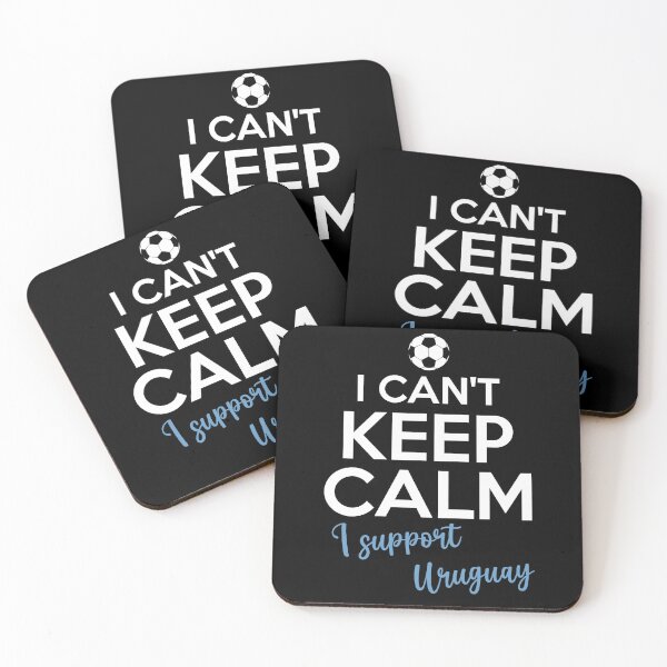 Item preview, I Can't Keep Calm I Support Uruguay | Keep Calm And Support Uruguay | Uruguay Team lover designed and sold by AMINE  ★★★★★.