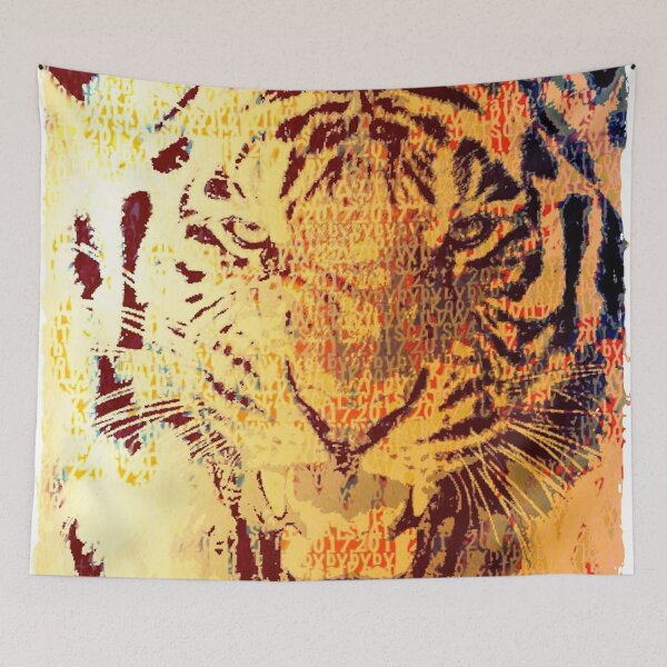 Item preview, Rootical Tiger #4 designed and sold by Grimm Land.