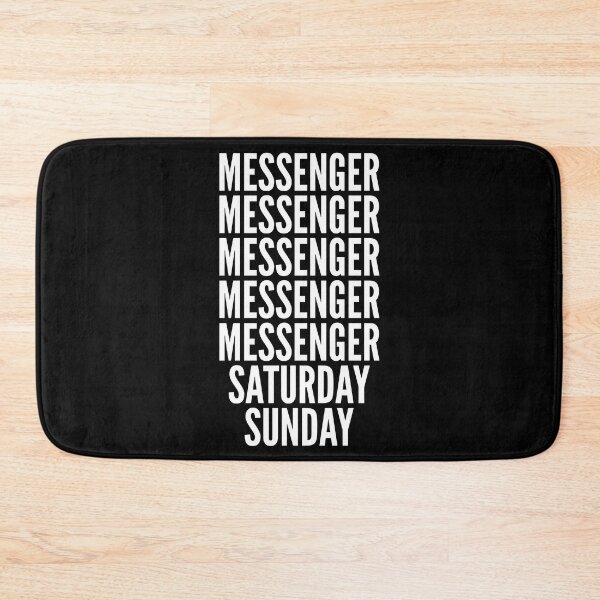 Item preview, Messenger saturday and sunday for Messengers designed and sold by SVPOD.