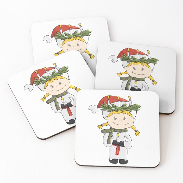 Item preview, Blond Christmas Elf as Lucia designed and sold by GaudiumLibri.