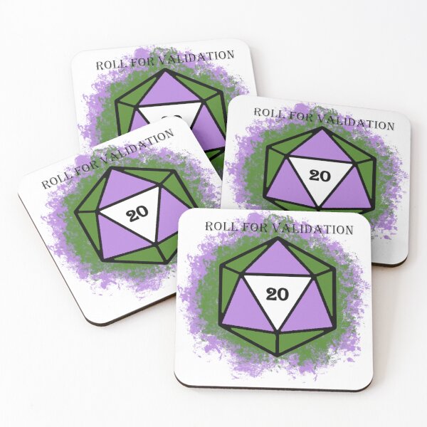Item preview, Roll For Validation: Genderqueer designed and sold by Izayo-Darke1.