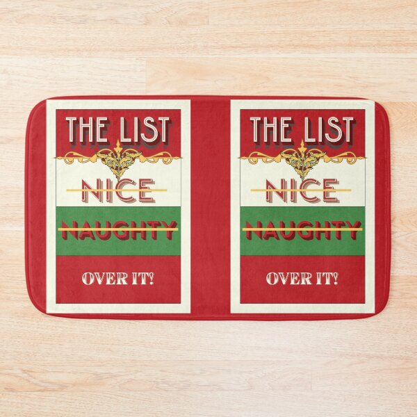 Item preview, Nice, Naughty, Over it! 2 designed and sold by SimplyMe-Plus.