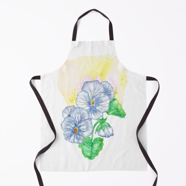 Item preview, Blue pansies designed and sold by Thesecretcolor.