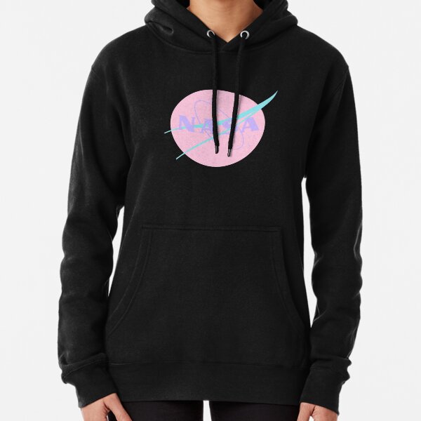 light pink nasa hoodie