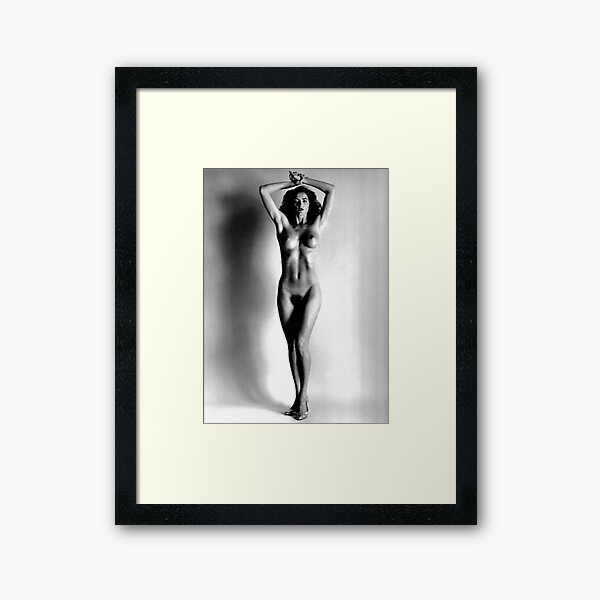 Big V Framed Art Print