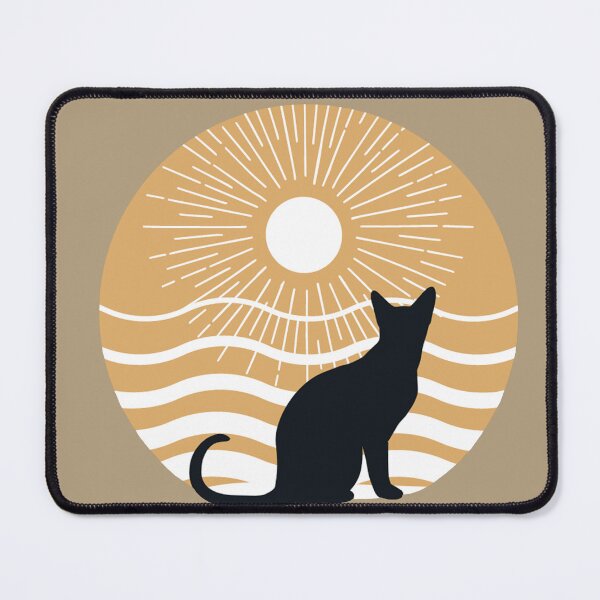 Item preview, Cat Looking At Sunset designed and sold by ART3M1S1A.