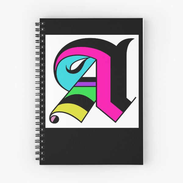Item preview, Colorized letter A Initial  designed and sold by RemieJames.