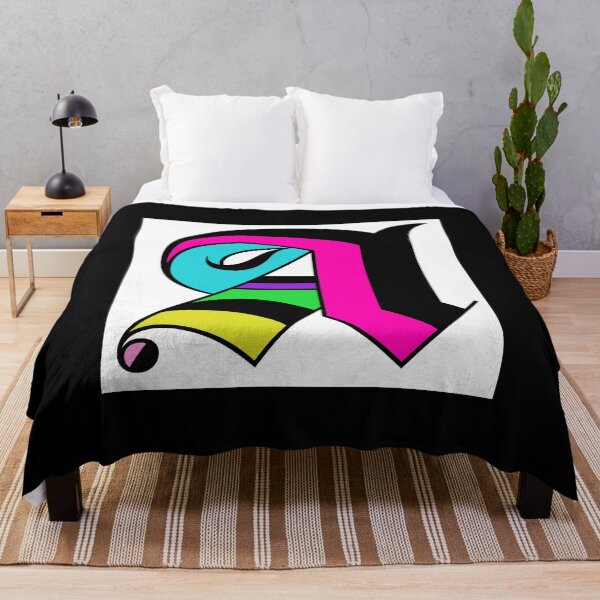 Item preview, Colorized letter A Initial  designed and sold by RemieJames.