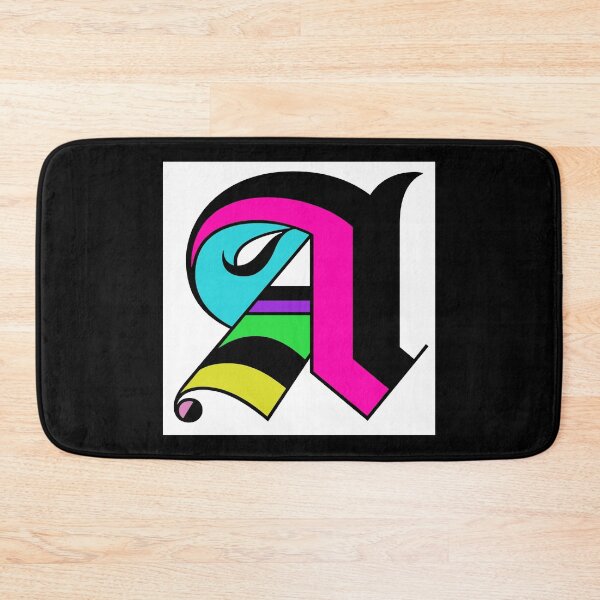 Item preview, Colorized letter A Initial  designed and sold by RemieJames.