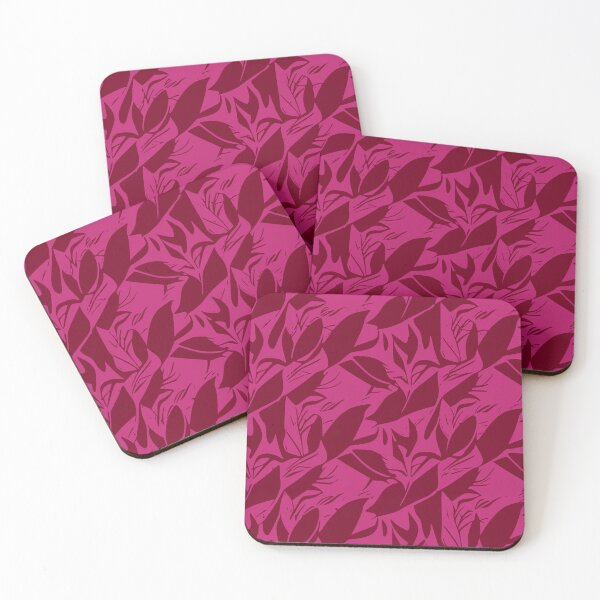 Item preview, Flamingo, Geometric Design In Cerise Red And Ruby Red. designed and sold by I-Desire.