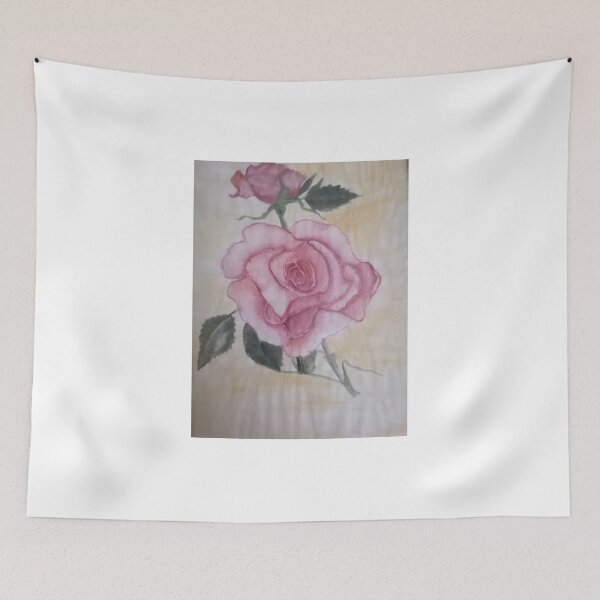 Item preview, pink color flower painting designed and sold by Nature  Nblossom.