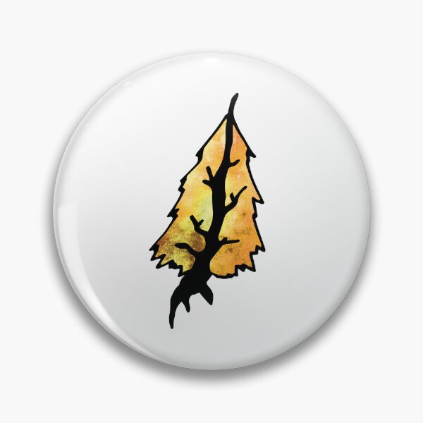 Artikelvorschau, Yellow Autumn Tree Doodle Art entworfen und verkauft von vandervisuals.