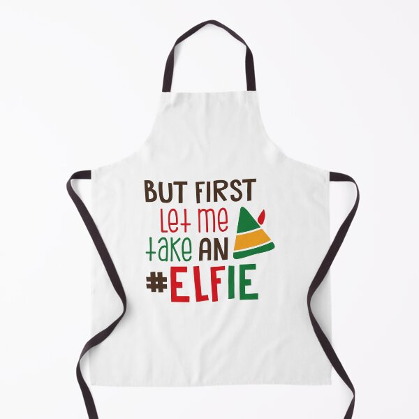 Item preview, Take a Selfie Christmas Elf Funny Quote designed and sold by SixelaDesign.