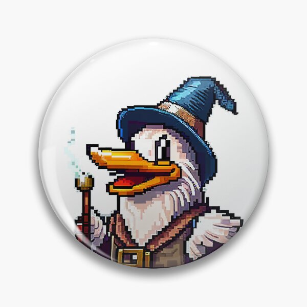 Item preview, Little wizard duck.  designed and sold by Pixelarium.