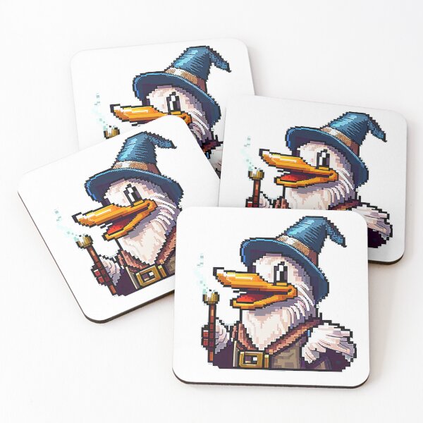 Item preview, Little wizard duck.  designed and sold by Pixelarium.