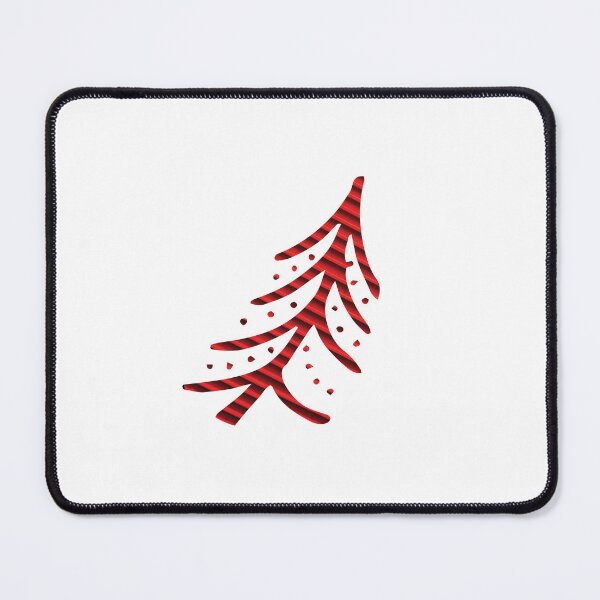 Item preview, Christmas Red Tree Doodle Art designed and sold by vandervisuals.