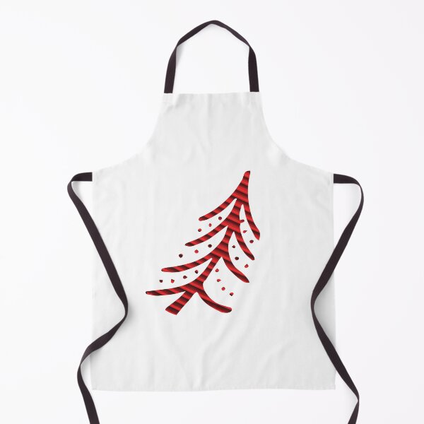 Item preview, Christmas Red Tree Doodle Art designed and sold by vandervisuals.