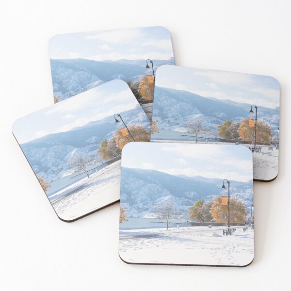 Item preview, Winter Landscape Scenic View at Skaha Lake in Penticton designed and sold by Amy Mitchell.