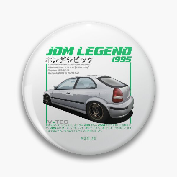Item preview, Civic EK Green JDM Legend designed and sold by kuyoart.