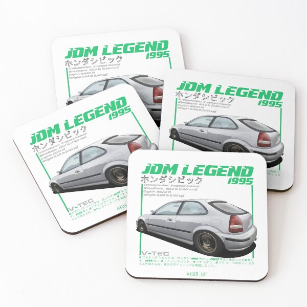Item preview, Civic EK Green JDM Legend designed and sold by kuyoart.
