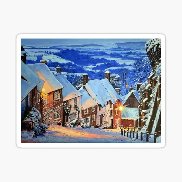 Goldhill, Shaftesbury Sticker