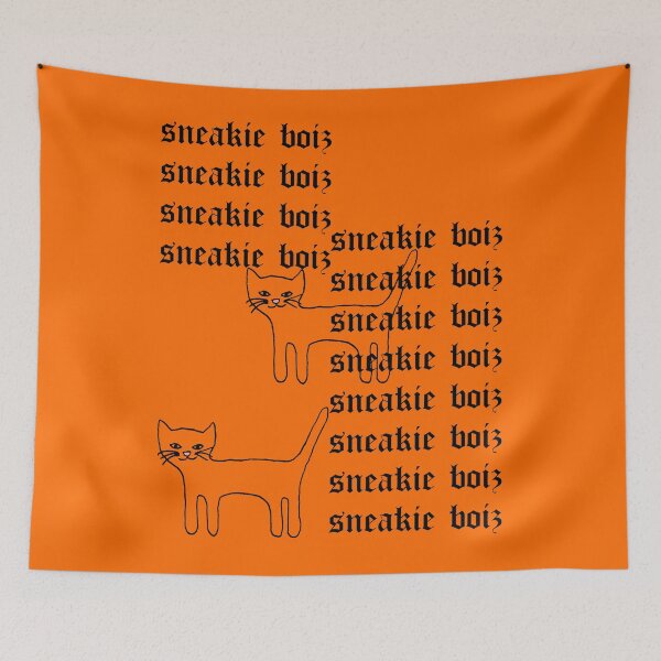 Item preview, Here Come The Sneakie Boiz (They're Cats)  designed and sold by penguinmother.