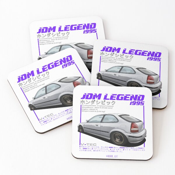 Item preview, Civic EK Violet JDM Legend designed and sold by kuyoart.