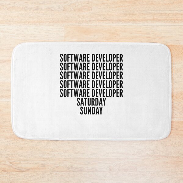 Item preview, Software Developer funny workweek for Software Developers designed and sold by SVPOD.