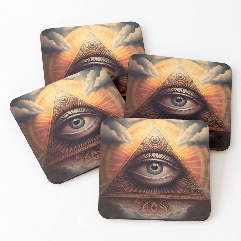 Item preview, Coasters (Set of 4) designed and sold by LetGoRelease.