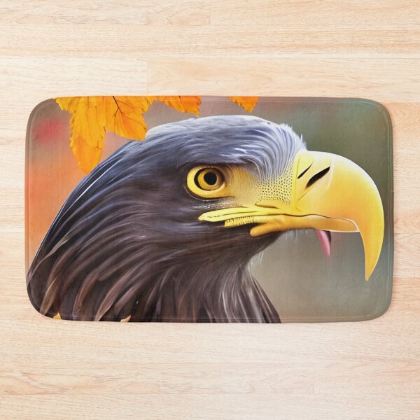 Item preview, Cute eagle with beautiful background designed and sold by The Love Quill.