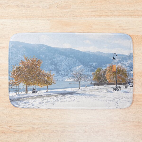 Item preview, Winter Landscape Scenic View at Skaha Lake in Penticton designed and sold by Amy Mitchell.