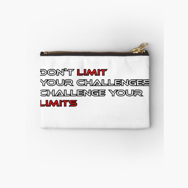 Item preview, Best Triathlon Quotes Don't Limit Your Challenges Challenge Your Limits designed and sold by Sonatablue.